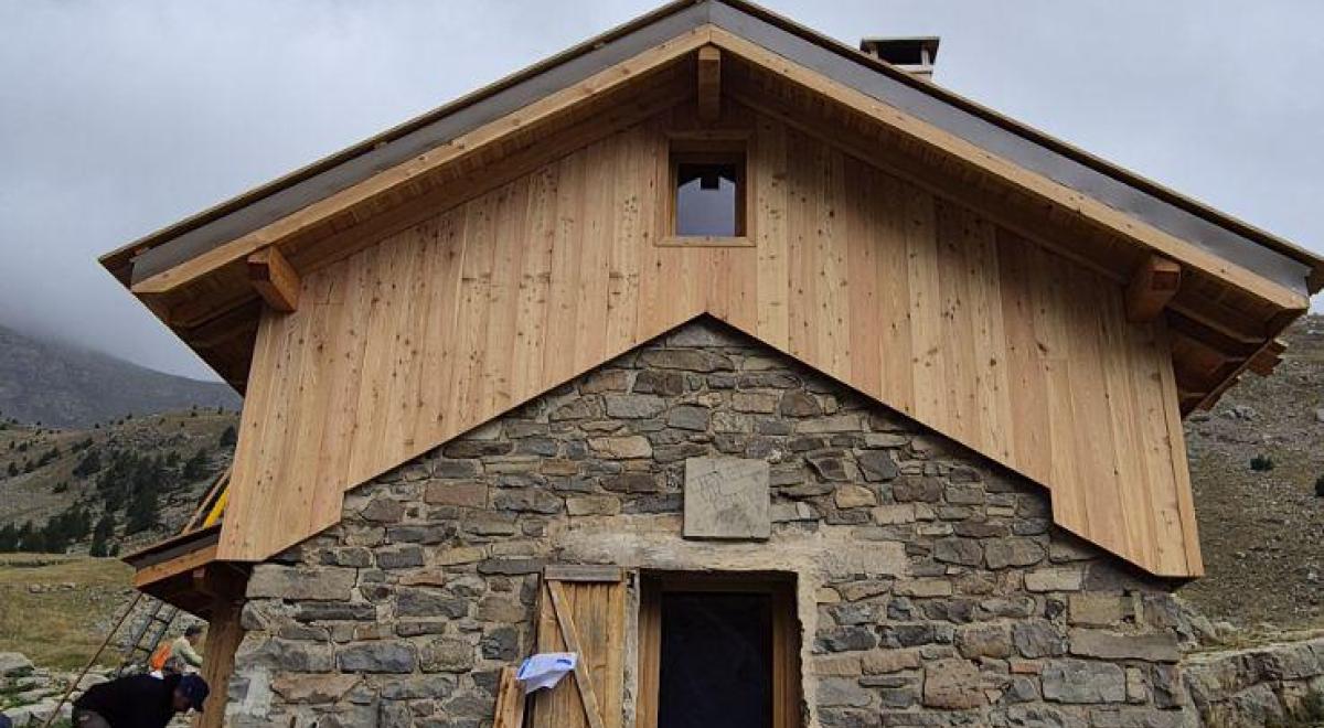 Cabane Grange Communes_travaux_Jausiers Cabane Grange Communes_travaux_Jausiers