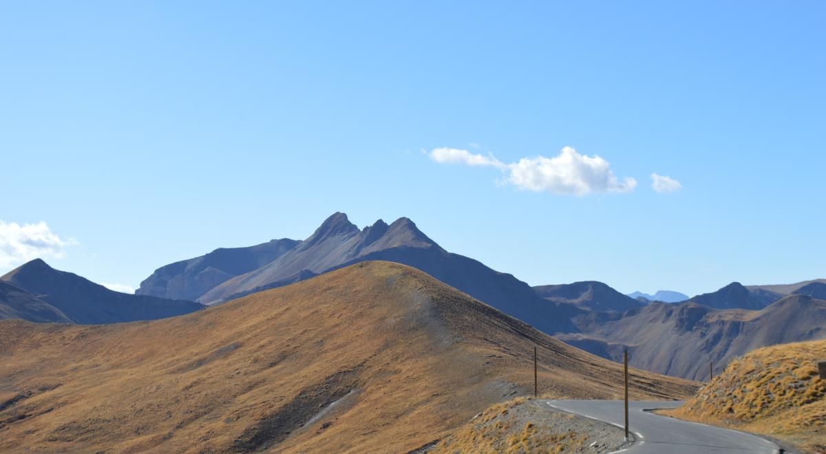 Route de La Bonette - Faux col de Restefond