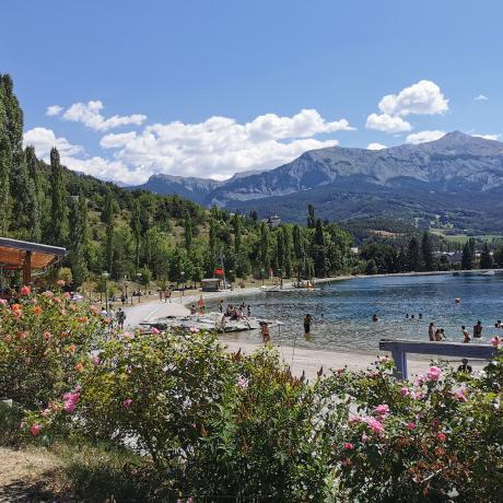 Fête du plan d'eau et feu d'artifice - Jausiers