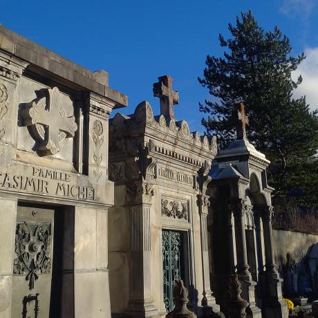 Visite guidée : Les villas de Barcelonnette et les tombes monumentales du cimetière - Les tombes monumentales du cimetière de Barcelonnette