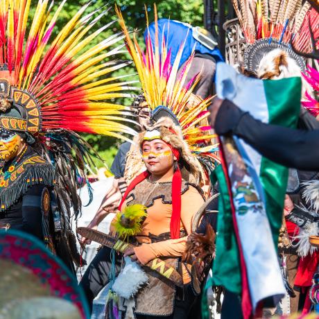 Représentation Aztèque avec le grupo Tonatiuh - Représentation Aztèque avec le grupo Tonatiuh