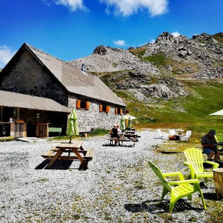 La Buvette de la Bonette - snack sur le col de Rstefond - La Buvette de la Bonette