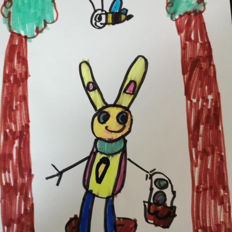 Le lapin de Paques - Association Vivre Jeune à Jausiers