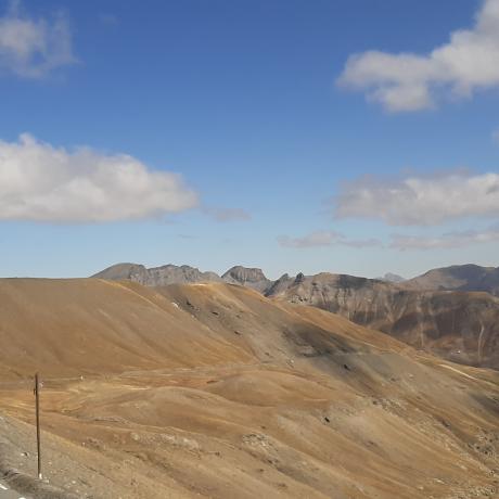 Route de La Bonette - versant Saint Dalmas Le selvage