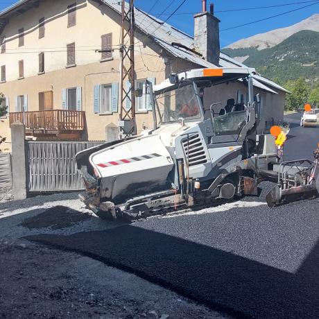 Jausiers_Sanières_enfouissement réseaux_Briançon Jausiers_Sanières_enfouissement réseaux_Briançon
