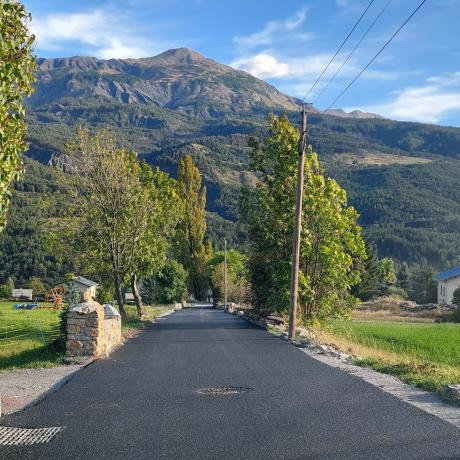 Jausiers_Sanières_enfouissement réseaux_Briançon Jausiers_Sanières_enfouissement réseaux_Briançon