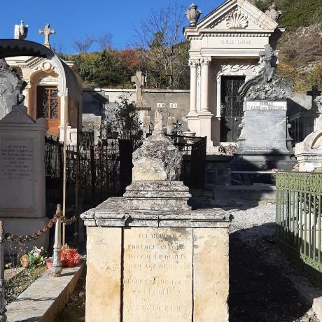 Sénotaphe FORTOUL_cimetière Chastel_Jausiers