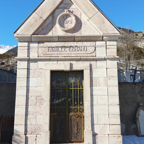Chapelle EBRARD_cimetière Chastel_Jausiers
