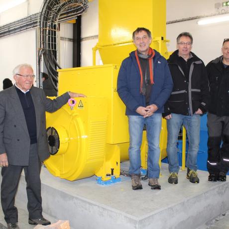 Inauguration nouvelle turbine 12 décembre 2017 photo Sylvie Arnaud Inauguration nouvelle turbine 12 décembre 2017 photo Sylvie Arnaud