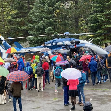 Jausiers_50 ans PGHM_Choucas04_photo S Arnaud la Provence