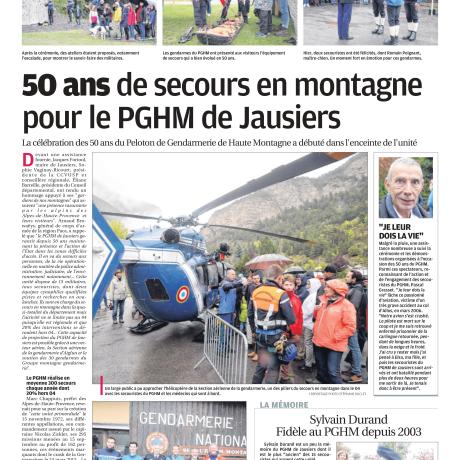 Jausiers_50 ans PGHM_La Provence_25 09 22_S Arnaud