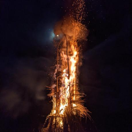 Froustet- Feux de Joie de Noël_ Jausiers Froustet- Feux de Joie de Noël_ Jausiers