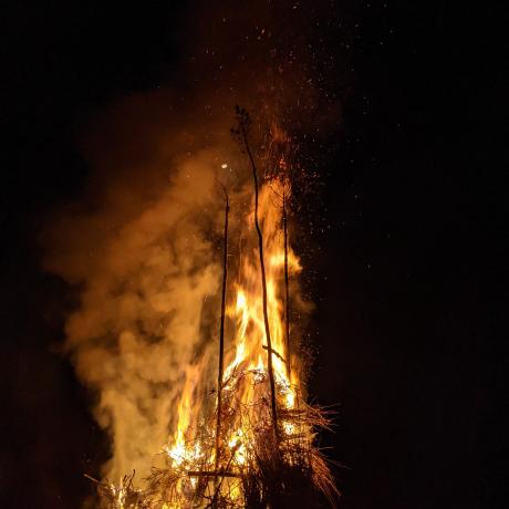 Froustet- Feux de Joie de Noël_ Jausiers Froustet- Feux de Joie de Noël_ Jausiers