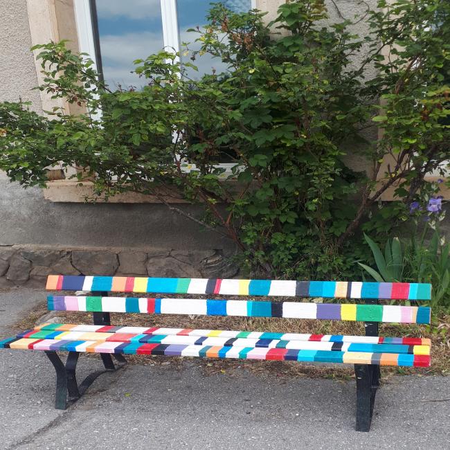 Banc de l'amitié_écoles de Jausiers