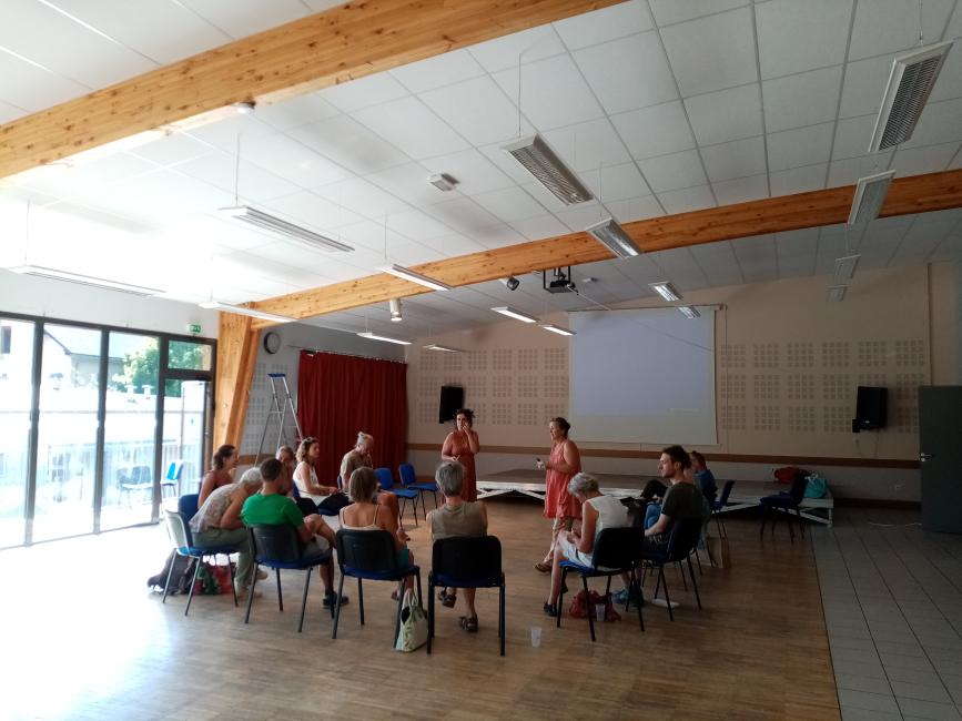Une quinzaine de personnes était présentes pour cette deuxième réunion