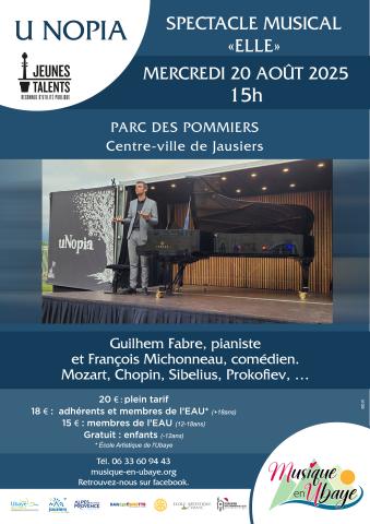 affiche 20 aout 2025_concert MeU_U NOPIA