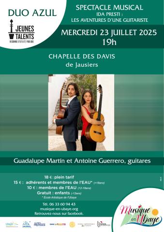 affiche 23 juillet2025_concert MeU_Duo AZUL