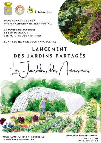 PAT_Affiche lancement des Jardins des Amarines