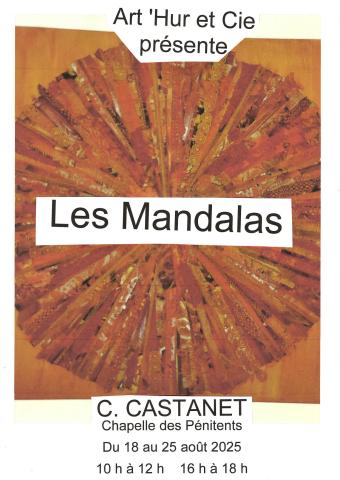 Affiche les Mandalas_Catherine CASTANET