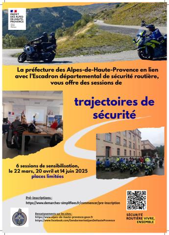 Affiche trajectoires de sécurité 2025_Préfecture AHP