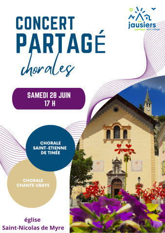 Concert Partagé 28 juin_Chorales_Jausiers