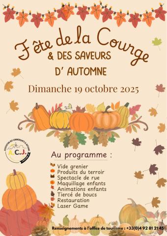 Fête de la Courge_Affiche 2025_Jausiers