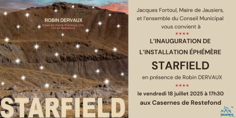 Jausiers_Invitation inauguration_STARFIELD_18 juillet 2025