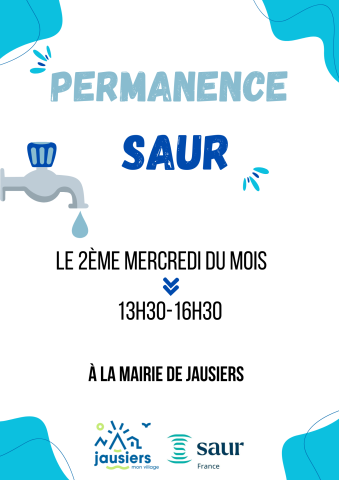 SAUR_permanence 2ème mercredi du mois_Jausiers