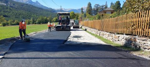 Travaux réfection de voiries_Jausiers